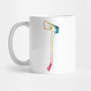 Rainbow axe Mug